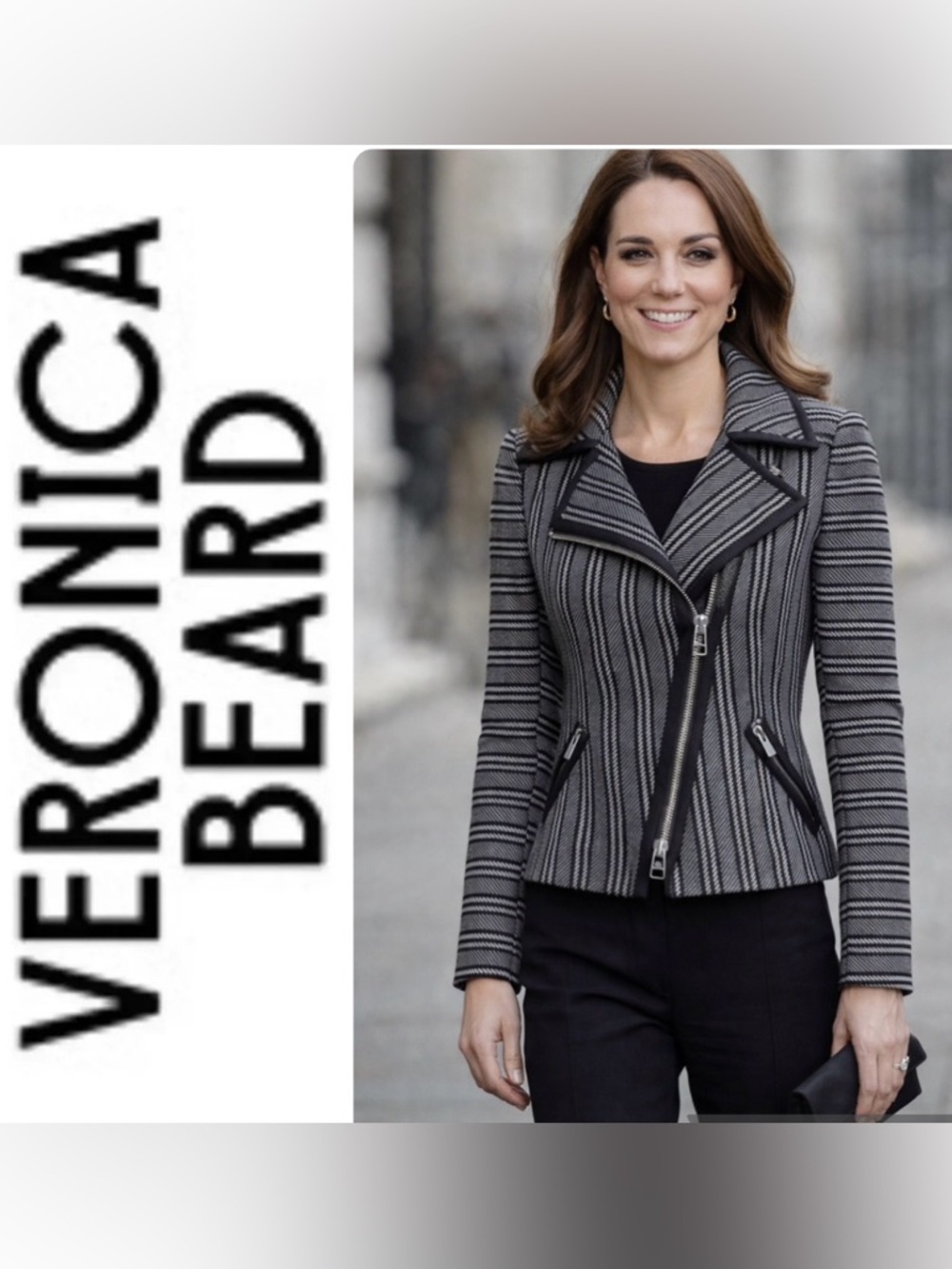 - Veronica Beard Benson Moto Jacket - size 2